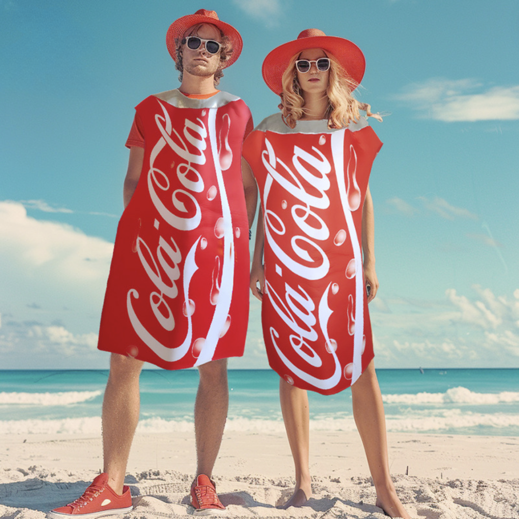 Quda Coca Cola Can of Coke Halloween Costume