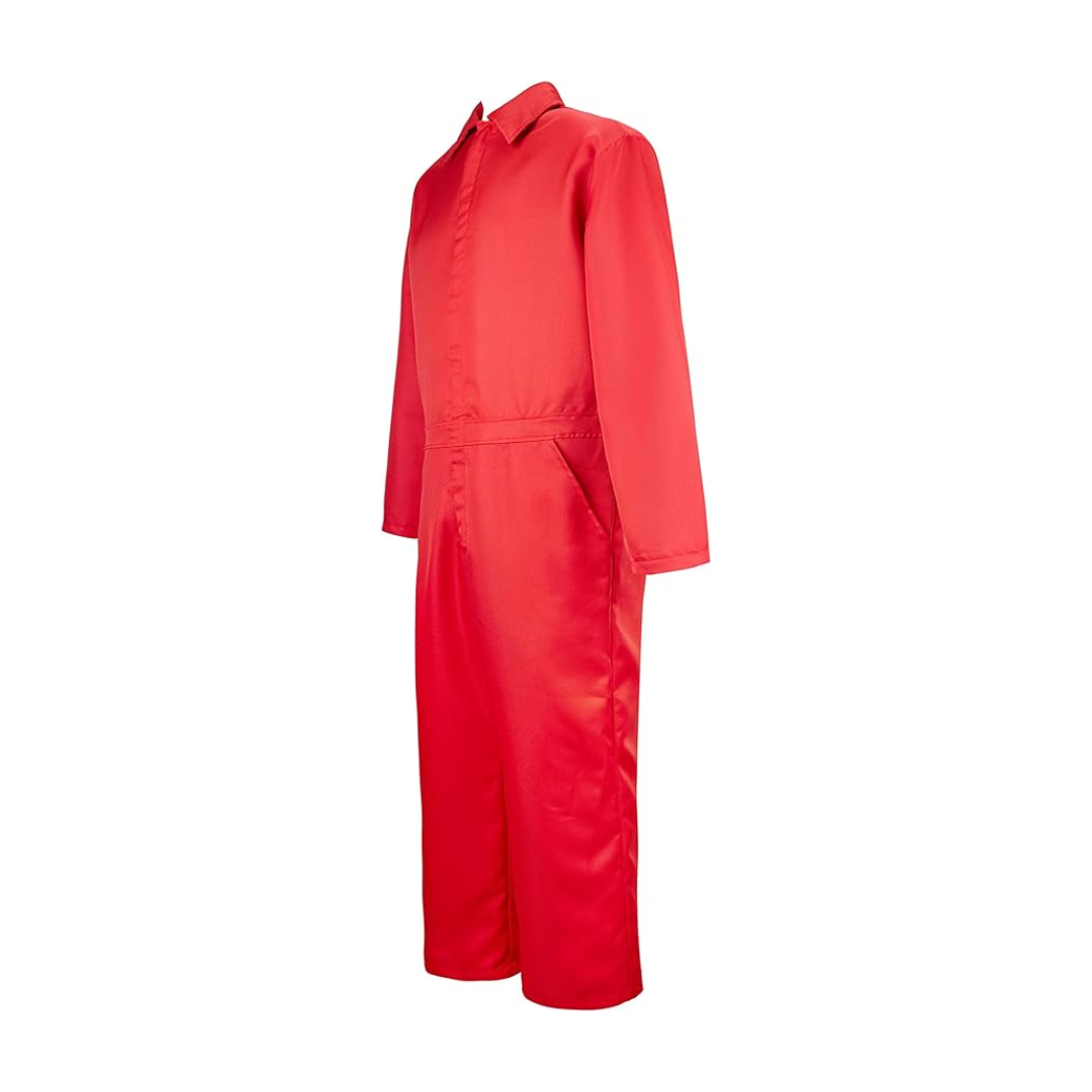 Team Fortress 2 TF2 Pyro Costume Red Flight Suit - Quda Halloween