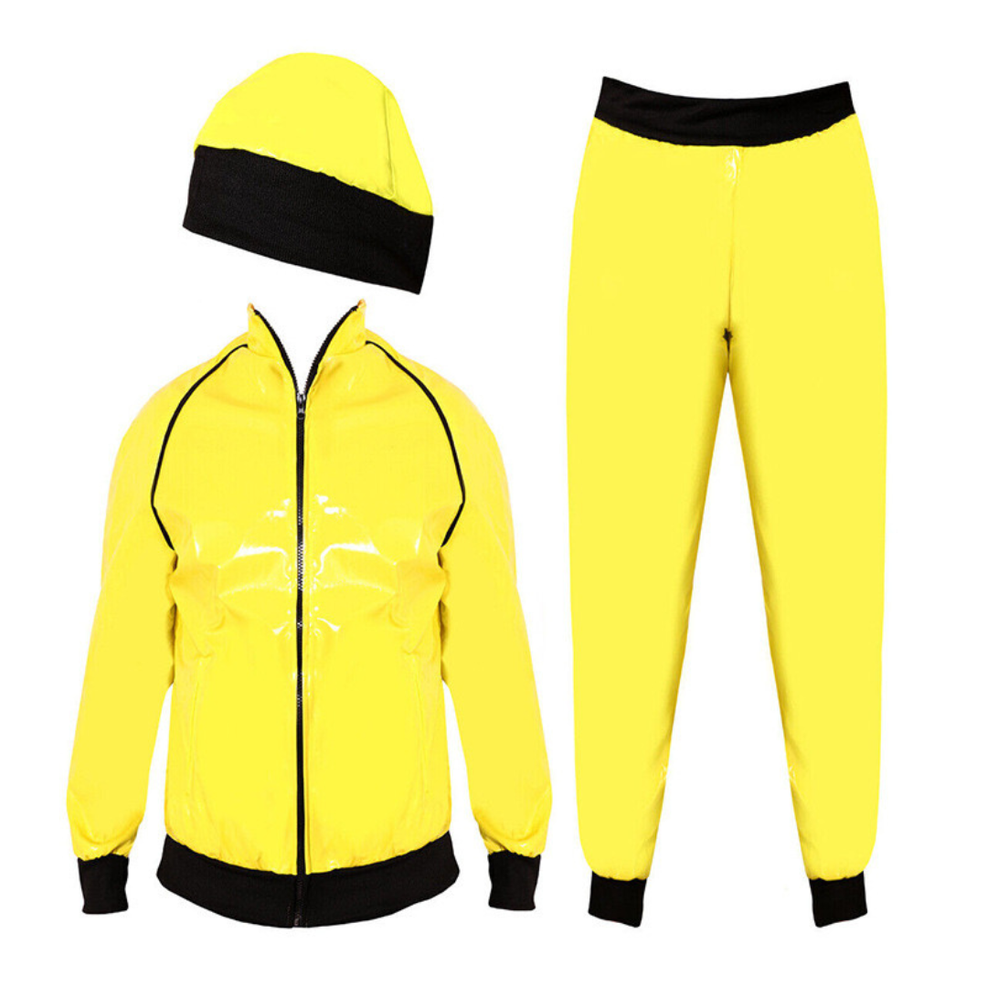 Sacha Baron Cohen Ali G Costume Yellow Rapper Suit