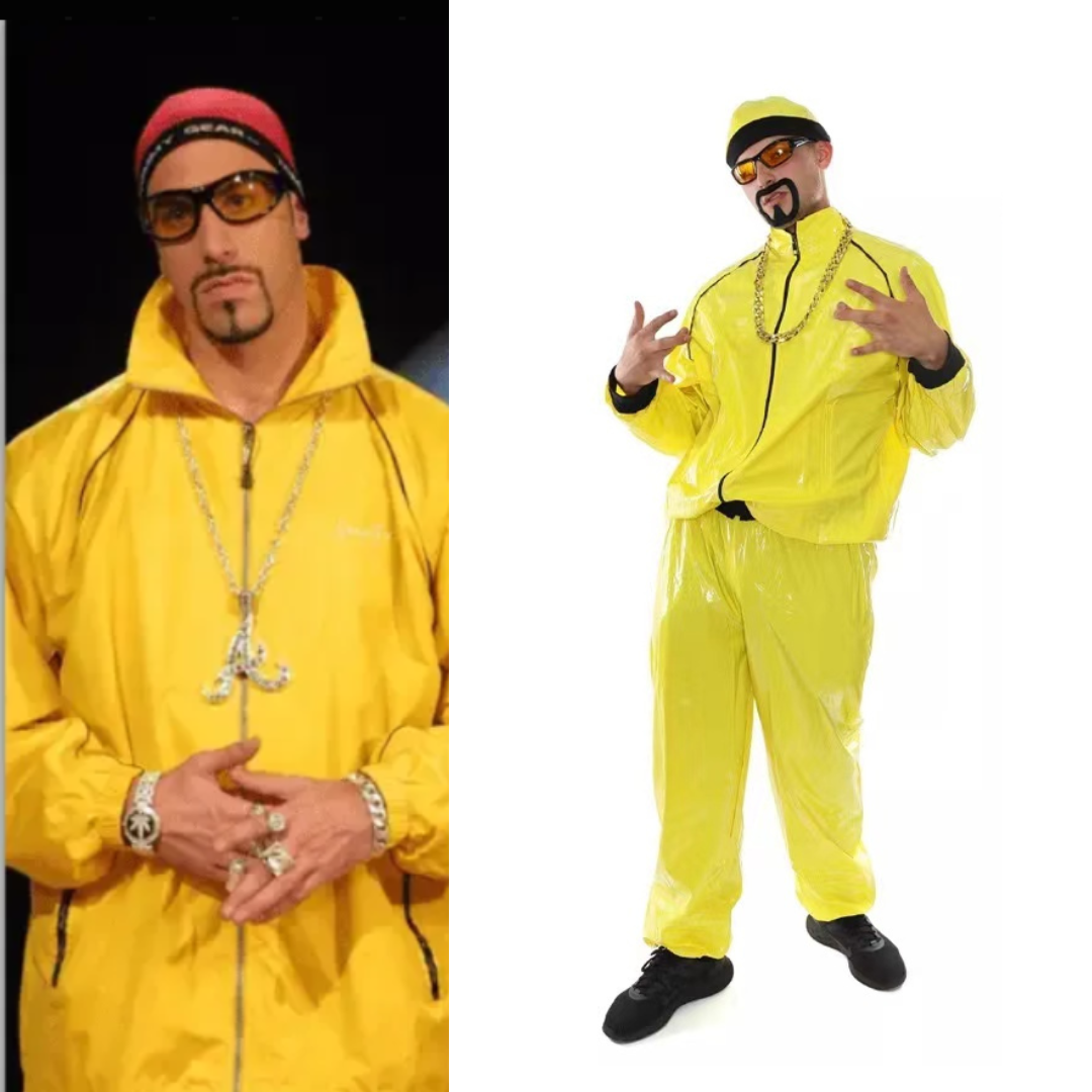 Ali g yellow tracksuit on sale