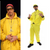 Sacha Baron Cohen Ali G Costume Yellow Rapper Suit