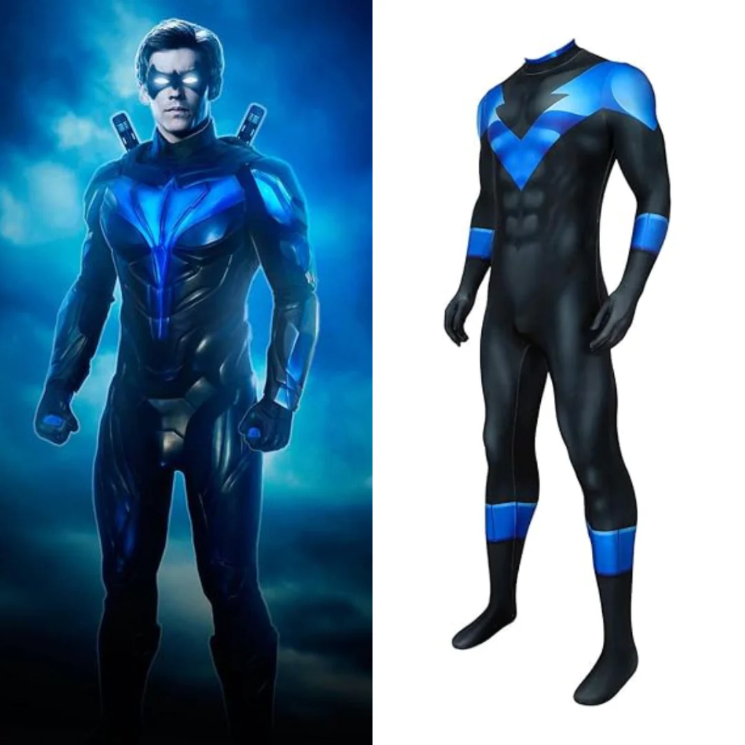 DC Comics Nightwing Costume Bodysuit