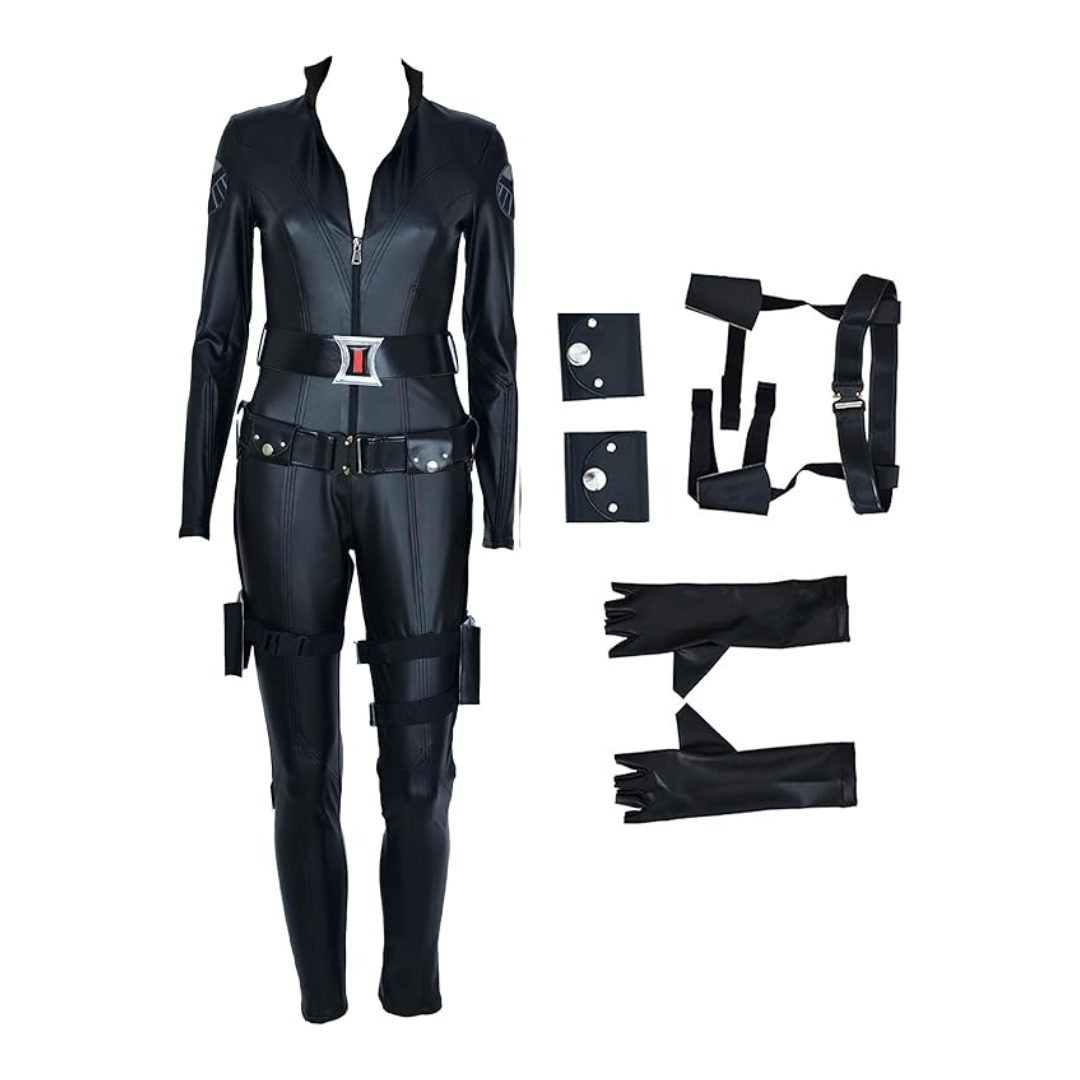 The Avengers Black Widow Costume Universe Space Bodysuit - Quda Halloween The Avengers Black Widow Costume Universe Space Bodysuit - Quda Halloween