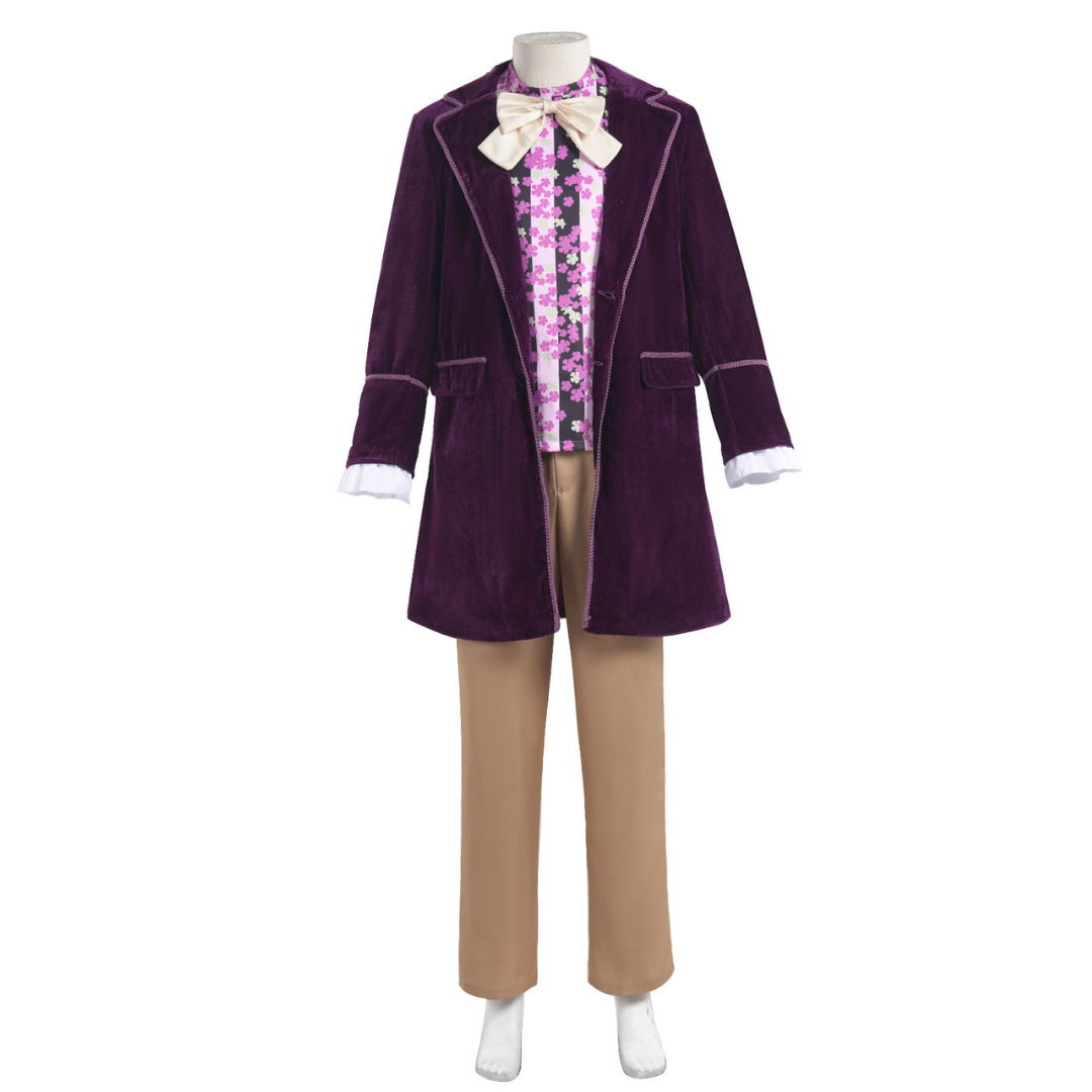 Charlie And The Chocolate Factory Violet Willy Wonka Costume Deluxe Willy Wonka Costume