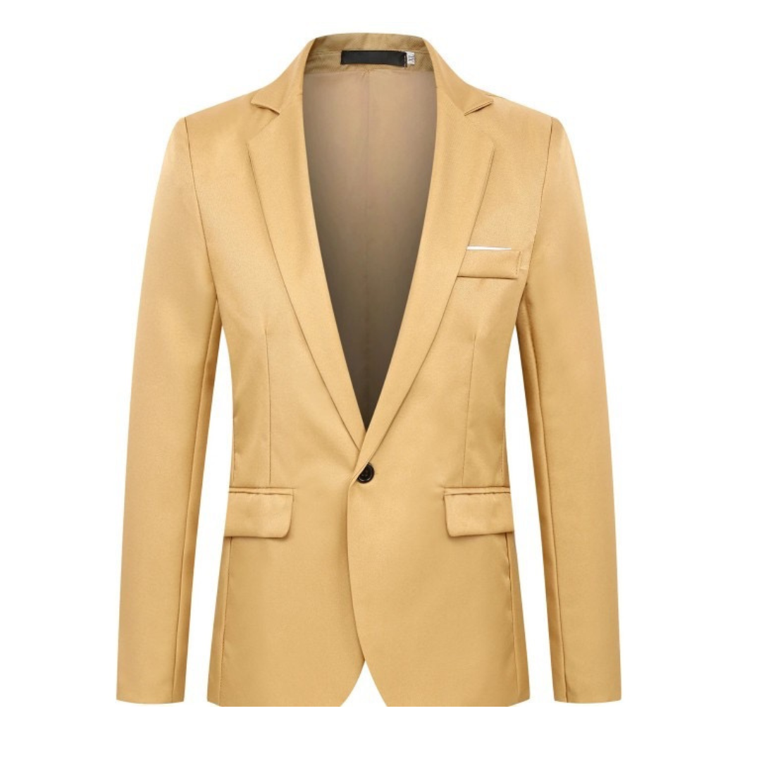 Mike Ditka Costume Beige Blazer