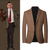 Mr. Bean Costume Coffee Tweed Blazer