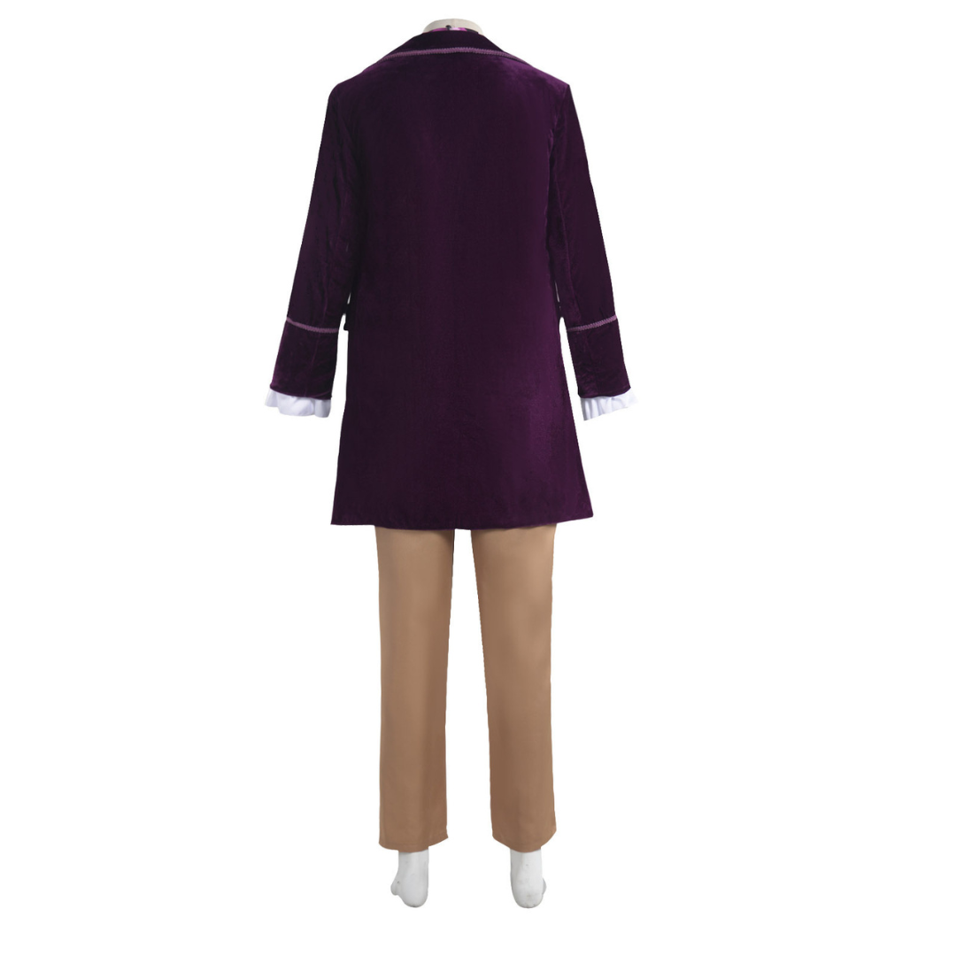 Charlie And The Chocolate Factory Violet Willy Wonka Costume Deluxe Wi Quda Halloween