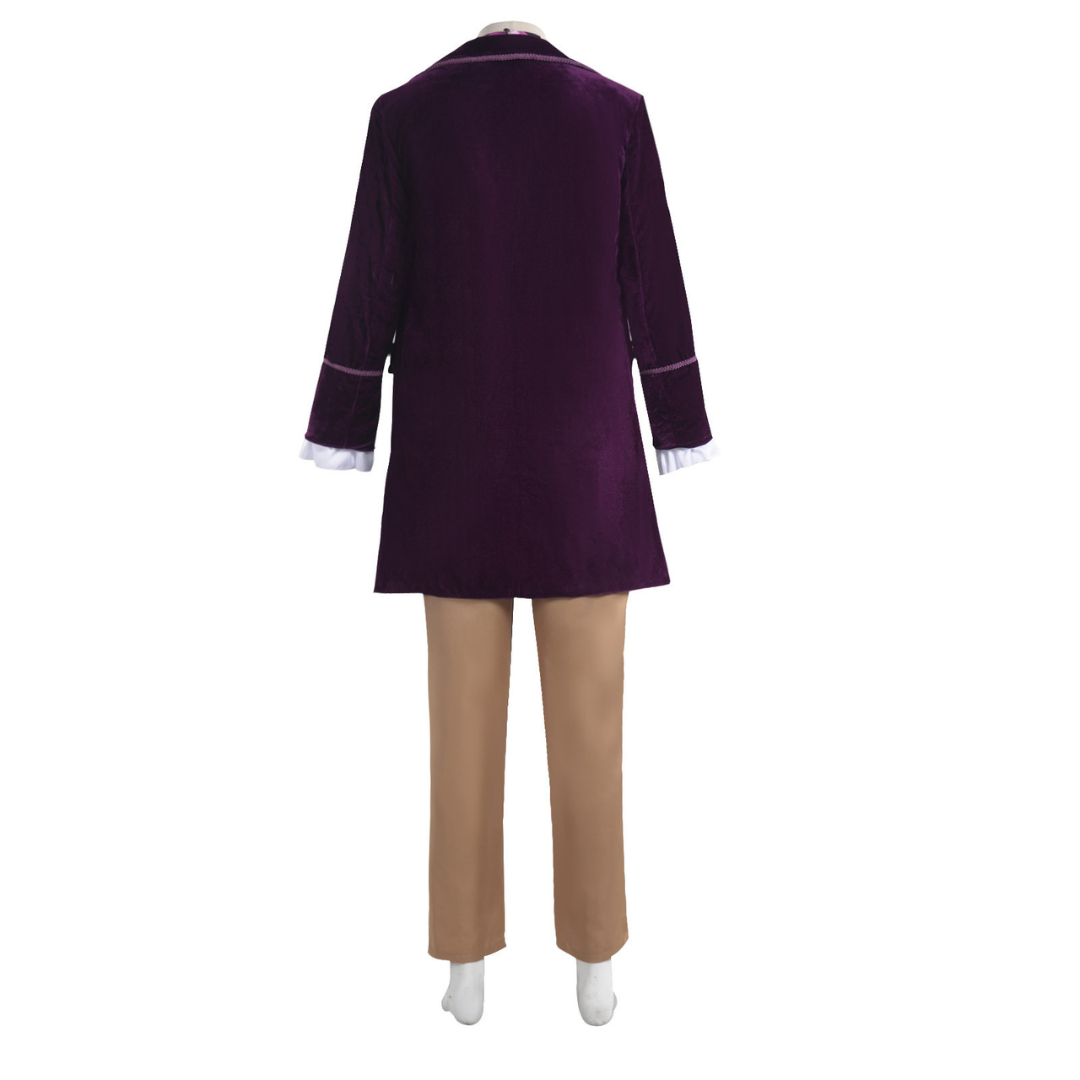 Charlie And The Chocolate Factory Violet Willy Wonka Costume Deluxe Willy Wonka Costume