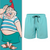 Peter Pan Mr. Smee Costume Slim Fit Swim Shorts