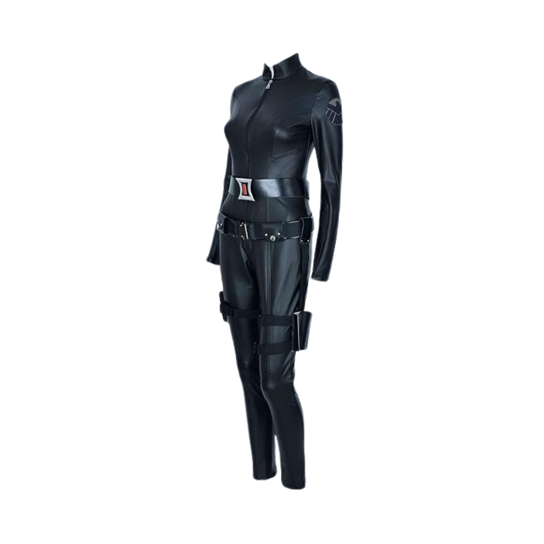 The Avengers Black Widow Costume Universe Space Bodysuit - Quda Halloween The Avengers Black Widow Costume Universe Space Bodysuit - Quda Halloween