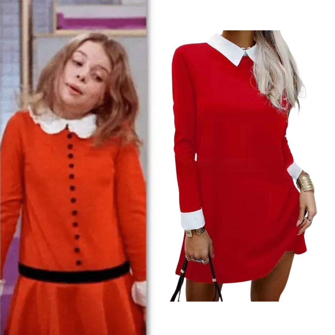 Charlie And The Chocolate Factory Veruca Salt Costume Red Dress