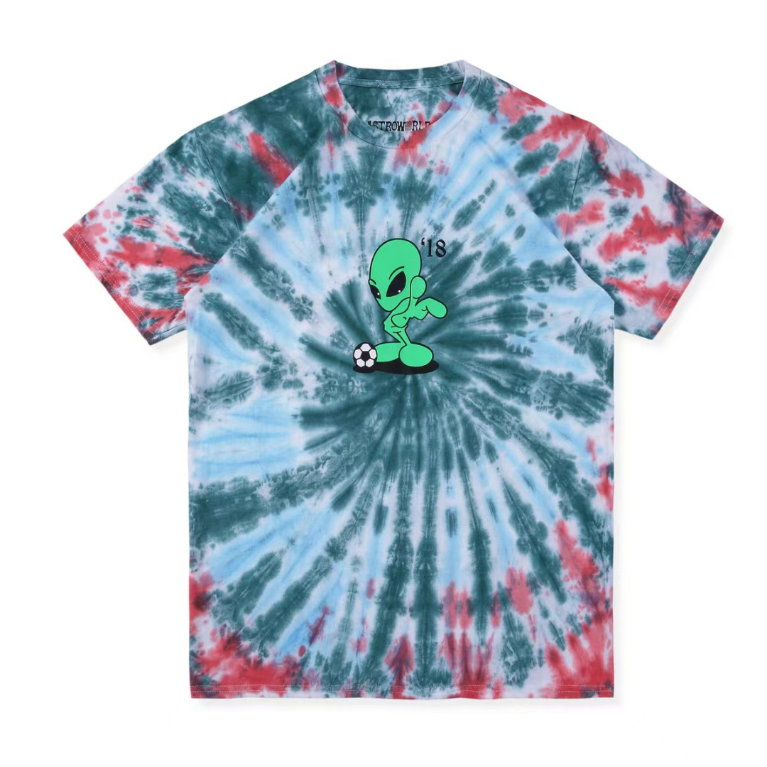 Euphoria Rue Bennett Outfits Alien Tie-Dye T-Shirt