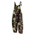 Christmas Costume Grinch Print Overalls