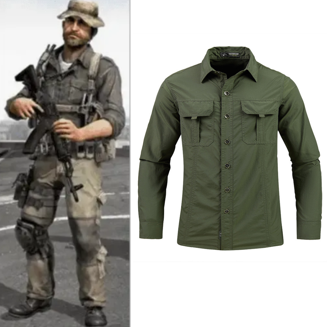 Call Of Duty Captain Price Costume Sun Protection Shirts