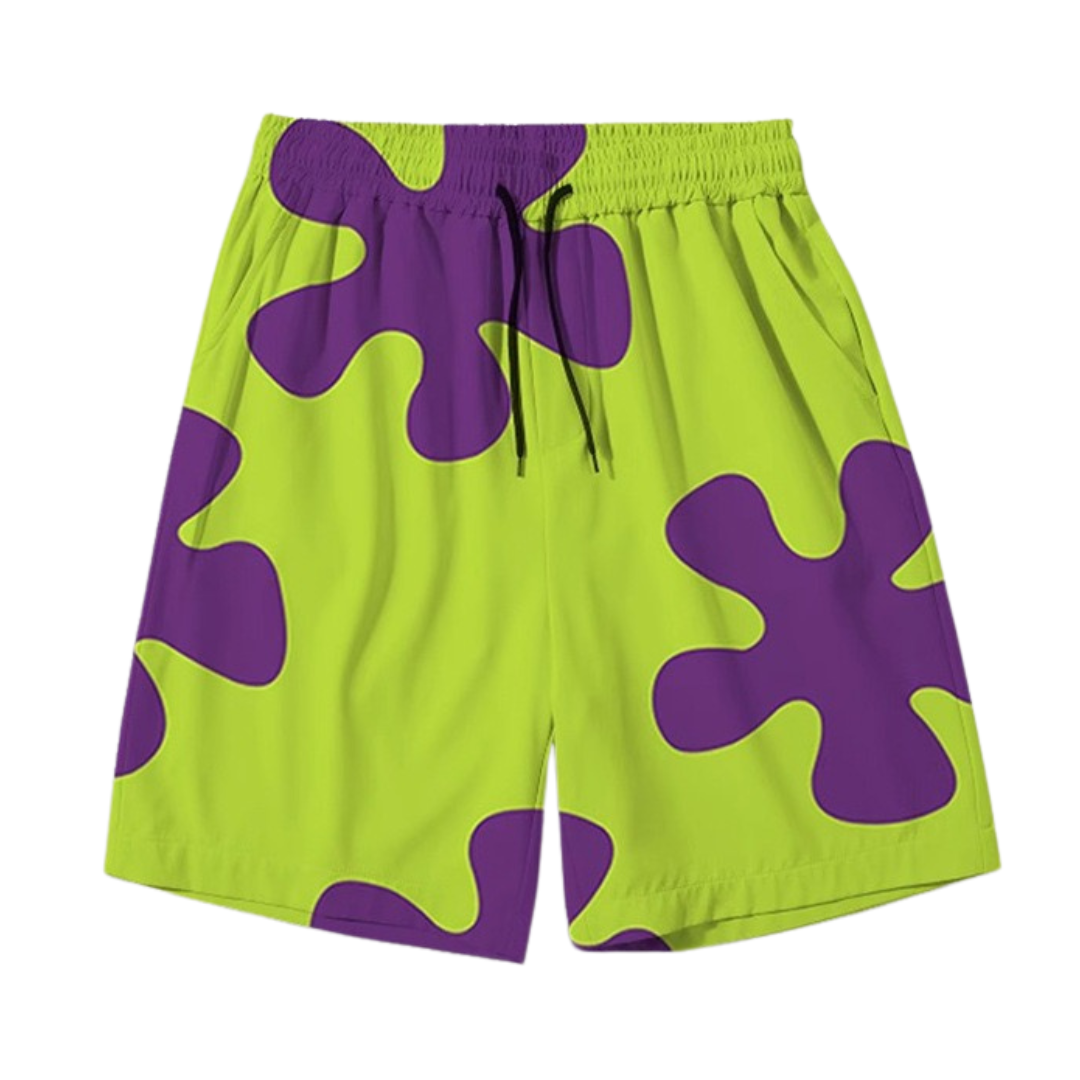 SpongeBob Squarepants Patrick Star Costume Beach Shorts