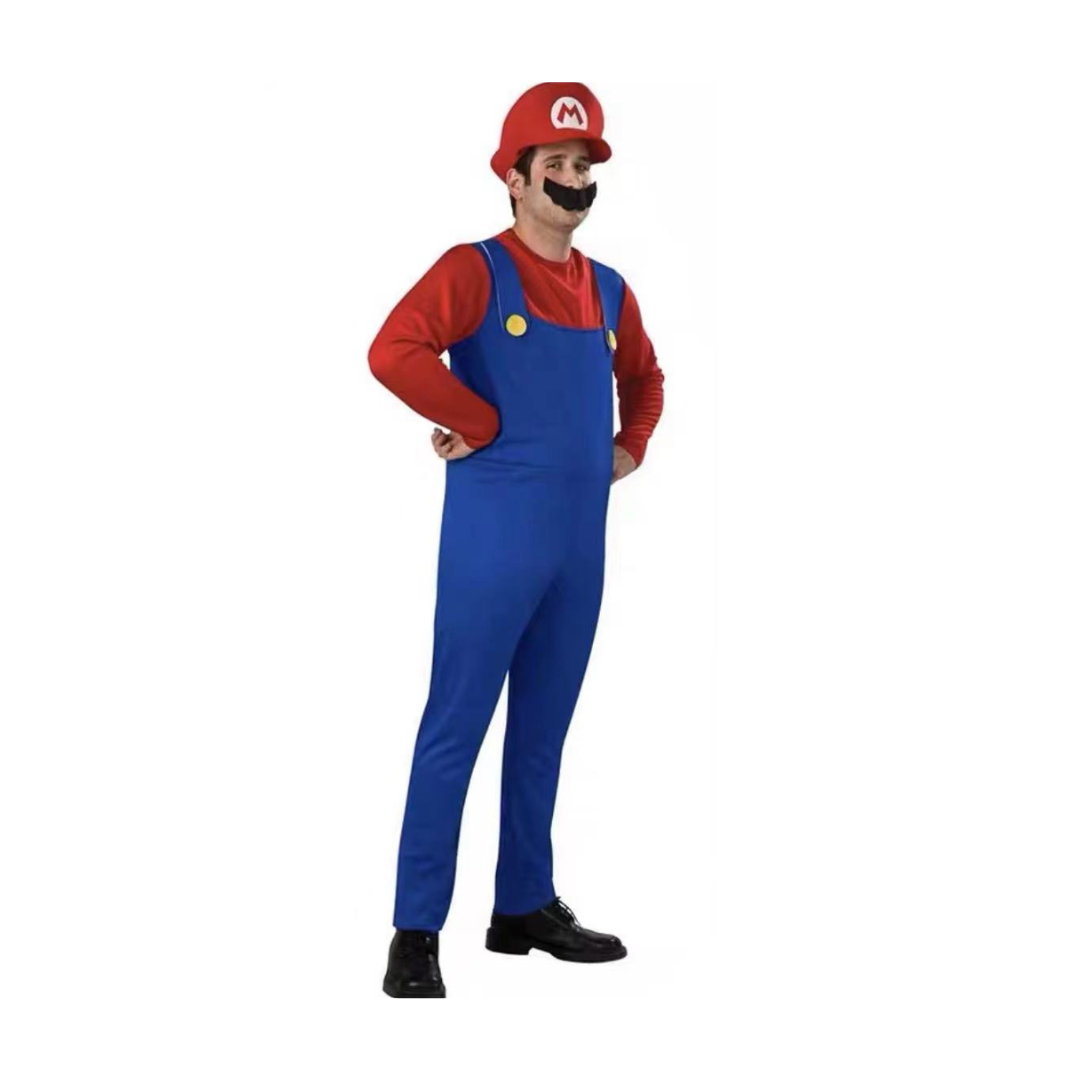 Mario Costume Suit and Hat