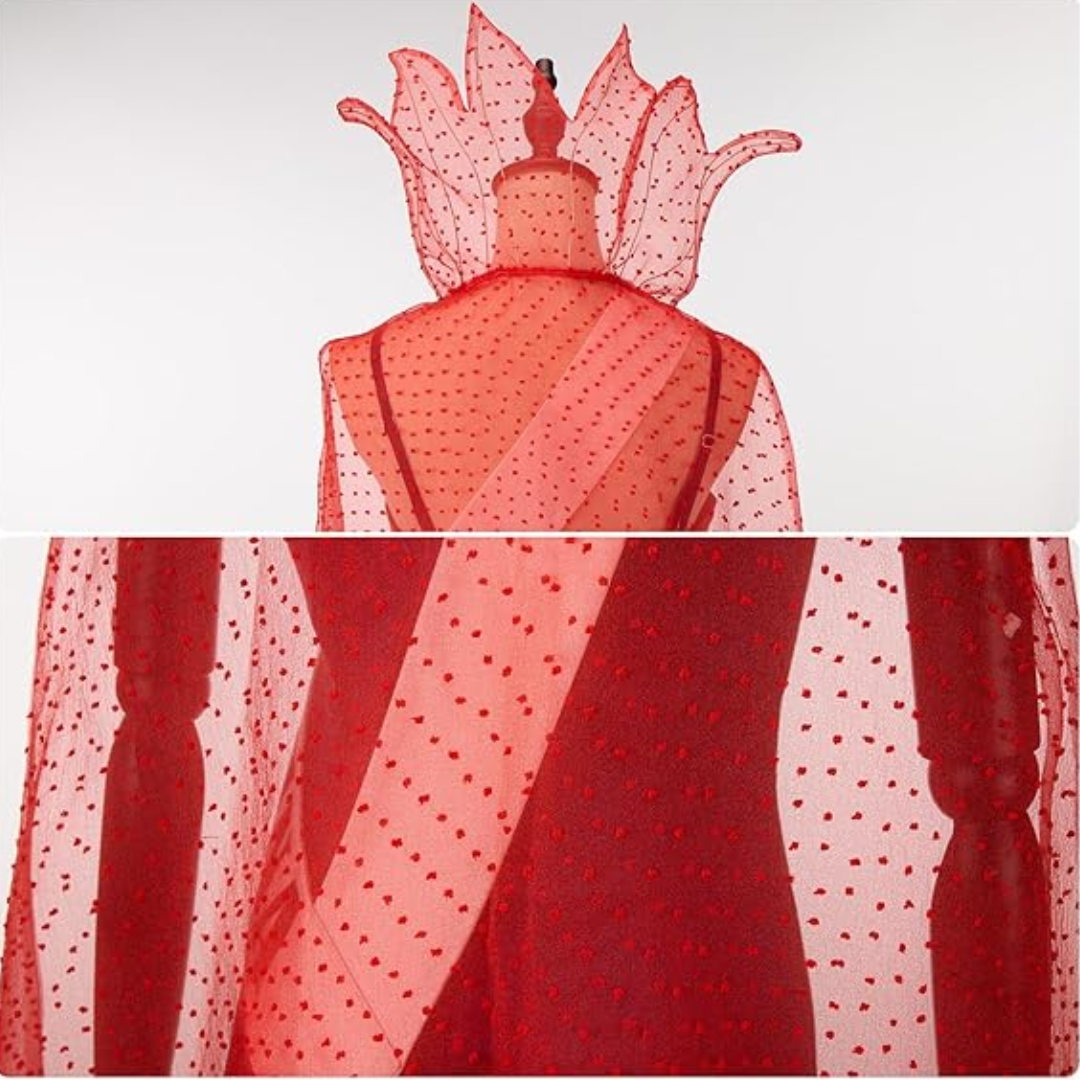 Beetlejuice Miss Argentina Costume Cloak Dress