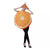 Quda Orange Halloween Costume